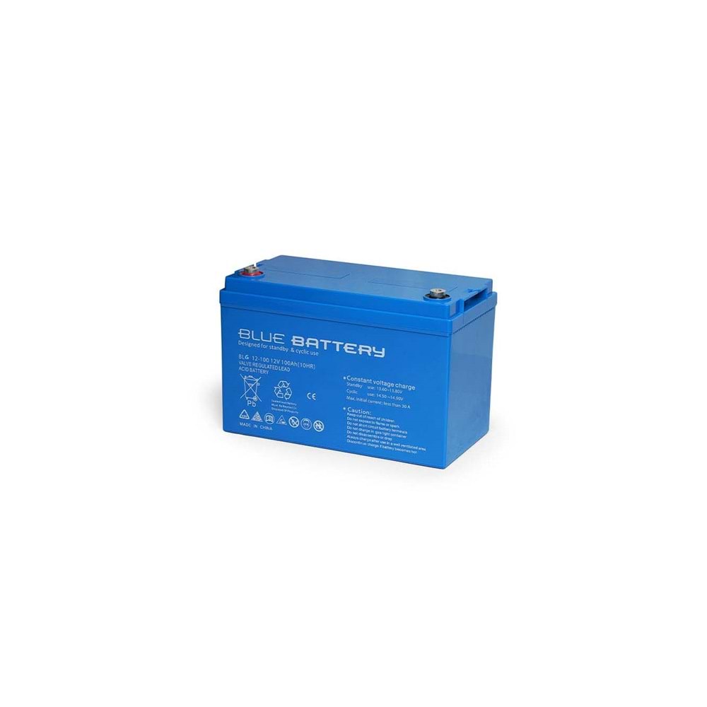 Blue Battery 12 Volt 100 Amper Jel Akü