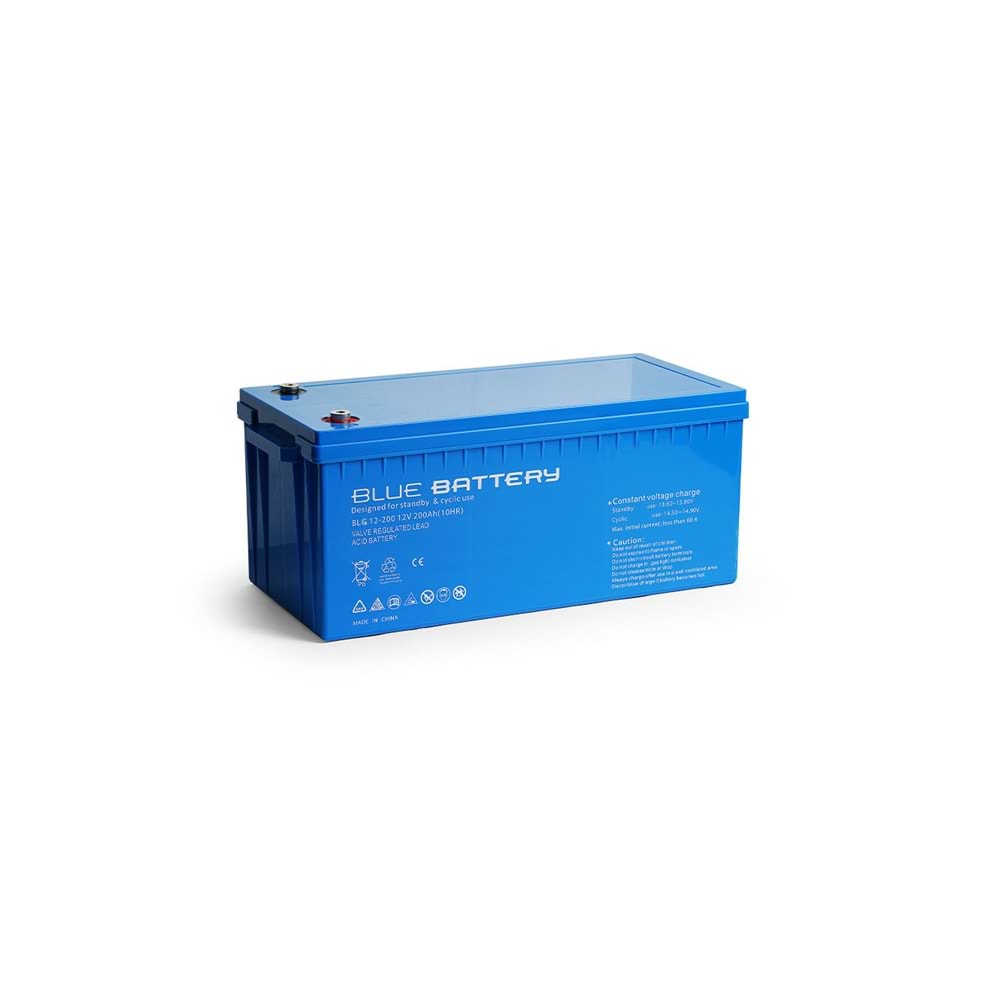 Blue Battery 12 Volt 200 Amper Jel Akü