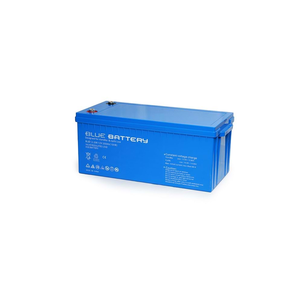 Blue Battery 12 Volt 200 Amper Jel Akü
