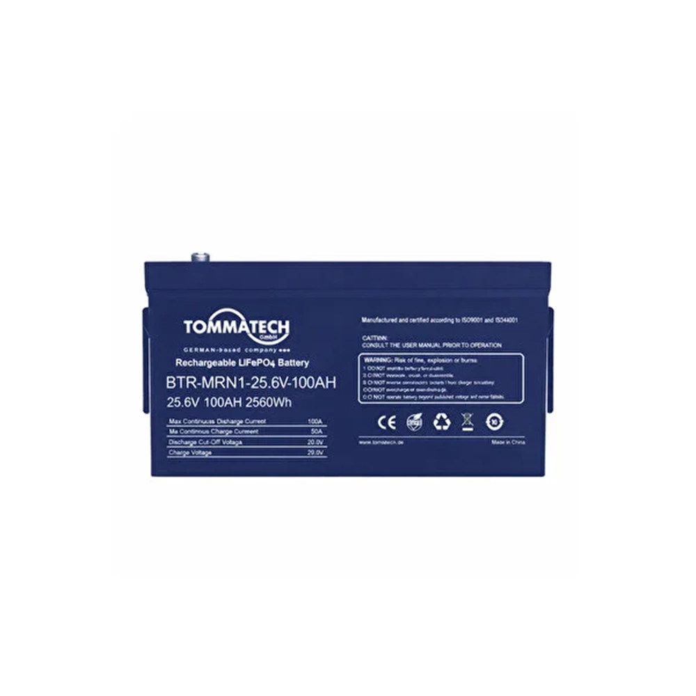 Tommatech LFP MRN1 Series 25.6V 100AH LV