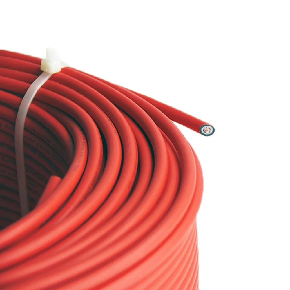 Tommatech DC Kırmızı 1 Metre (6.0mm - Kesit) Solar Kablo