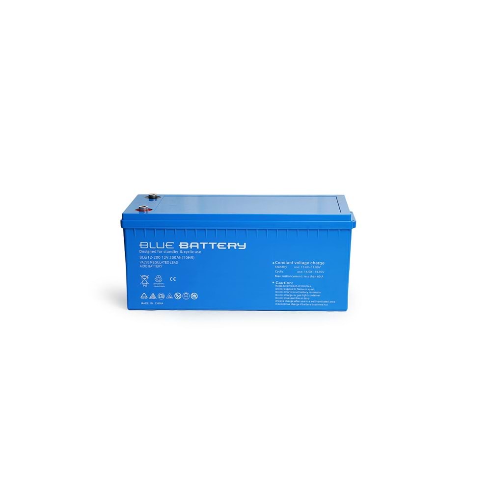 Blue Battery 12 Volt 200 Amper Jel Akü